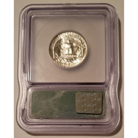1947 S Washington Quarter MS67 ICG - Picture 2 of 4